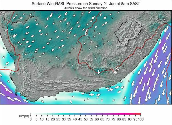 South Africa weather map - click to go back to main thumbnail page