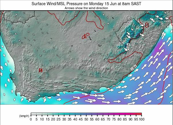 South Africa weather map - click to go back to main thumbnail page