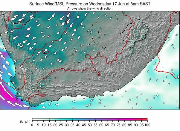 South Africa weather map - click to go back to main thumbnail page