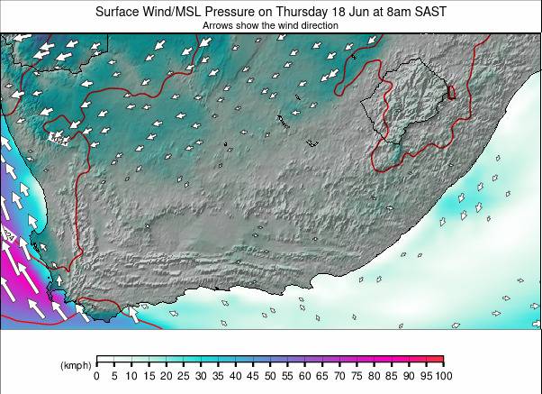 South Africa weather map - click to go back to main thumbnail page