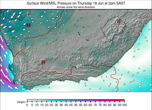 South Africa weather map - click to go back to main thumbnail page