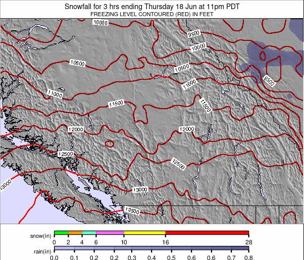 SW Canada weather map - click to go back to main thumbnail page