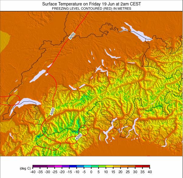 Switzerland weather map - click to go back to main thumbnail page
