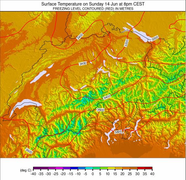 Switzerland weather map - click to go back to main thumbnail page
