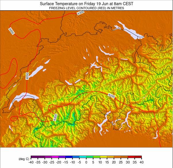 Switzerland weather map - click to go back to main thumbnail page