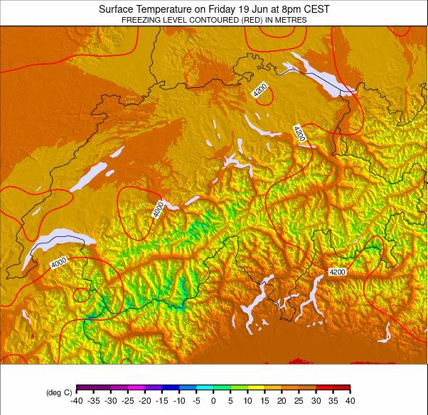 Switzerland weather map - click to go back to main thumbnail page