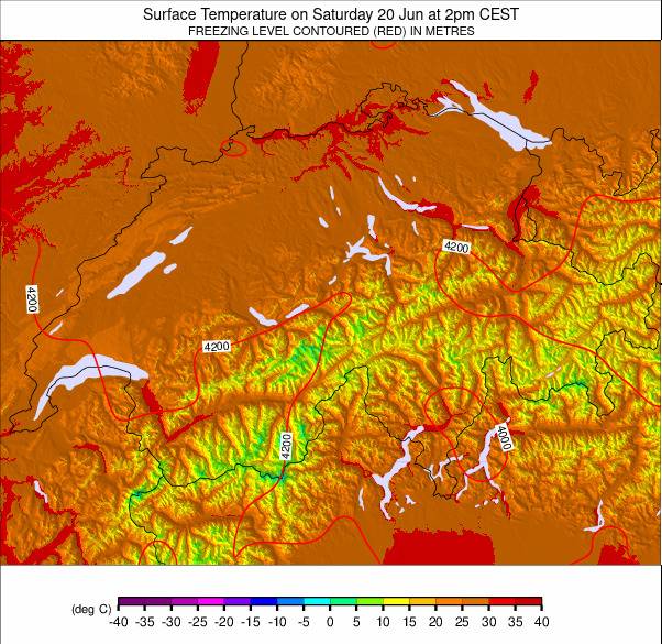 Switzerland weather map - click to go back to main thumbnail page