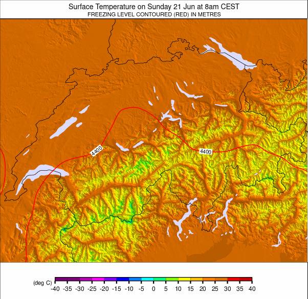 Switzerland weather map - click to go back to main thumbnail page