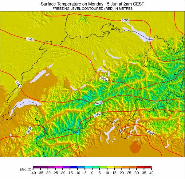 Switzerland weather map - click to go back to main thumbnail page