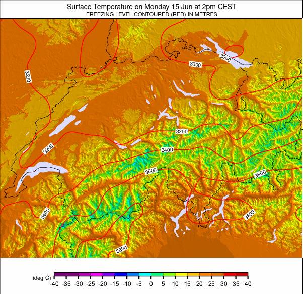 Switzerland weather map - click to go back to main thumbnail page