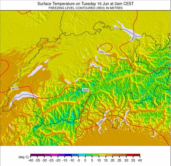 Switzerland weather map - click to go back to main thumbnail page
