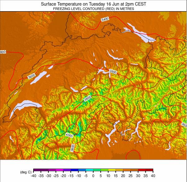 Switzerland weather map - click to go back to main thumbnail page