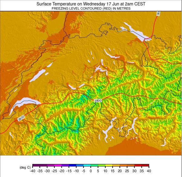 Switzerland weather map - click to go back to main thumbnail page