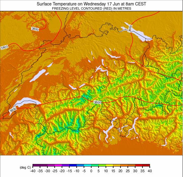 Switzerland weather map - click to go back to main thumbnail page