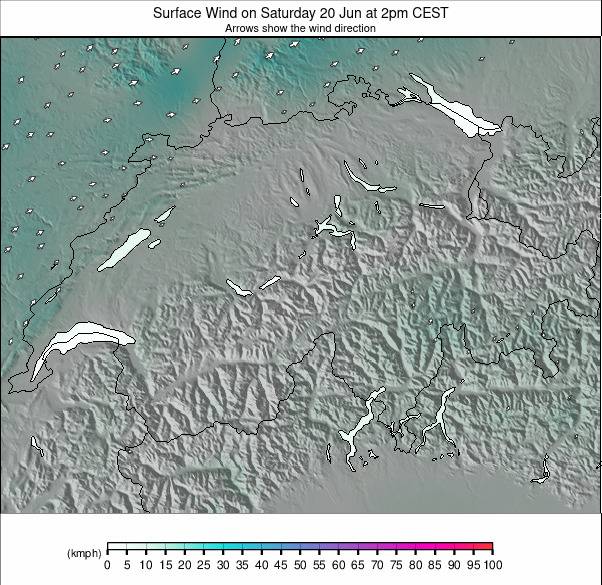 Switzerland weather map - click to go back to main thumbnail page