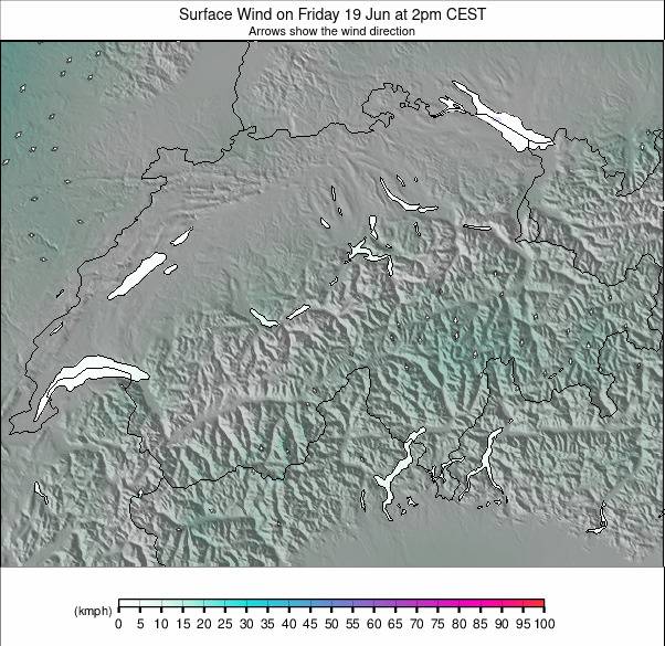 Switzerland weather map - click to go back to main thumbnail page