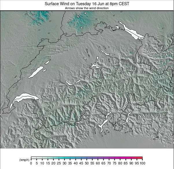 Switzerland weather map - click to go back to main thumbnail page