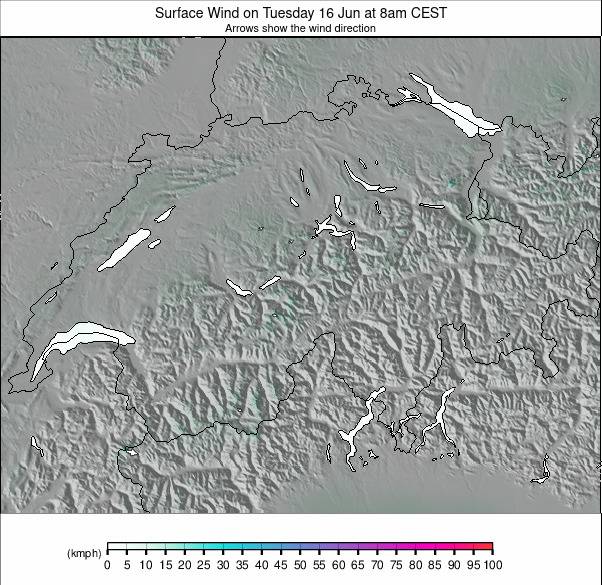Switzerland weather map - click to go back to main thumbnail page