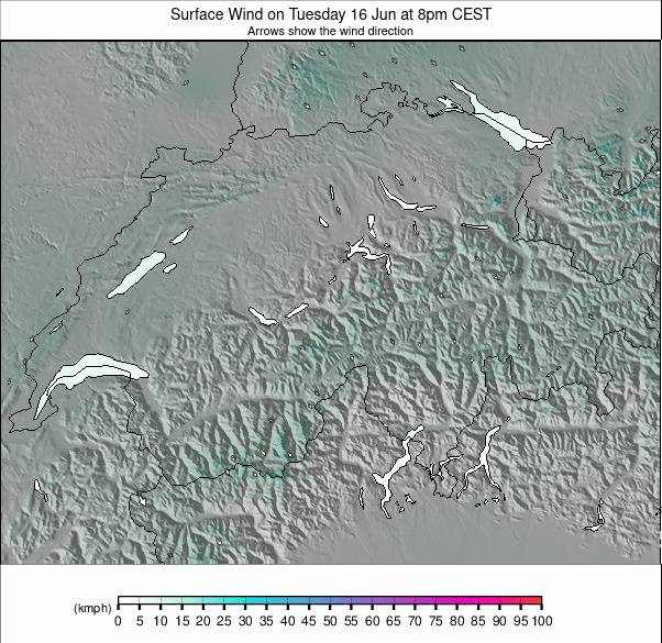 Switzerland weather map - click to go back to main thumbnail page