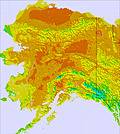 Alaska temperature forecast for this period