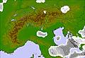 EUROPEAN ALPS cloud forecast for this period
