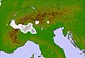 EUROPEAN ALPS cloud forecast for this period