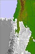 Central Andes cloud forecast for this period