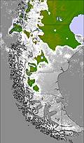Southern Andes cloud forecast for this period