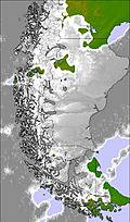 Southern Andes cloud forecast for this period