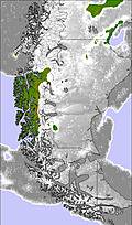 Southern Andes cloud forecast for this period