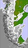 Southern Andes cloud forecast for this period