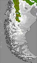 Southern Andes cloud forecast for this period