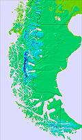 Southern Andes temperature forecast for this period