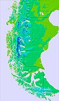 Southern Andes temperature forecast for this period