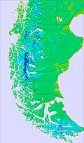 Southern Andes temperature forecast for this period
