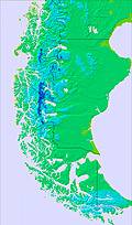 Southern Andes temperature forecast for this period