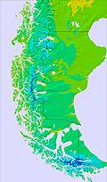 Southern Andes temperature forecast for this period
