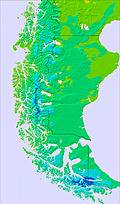 Southern Andes temperature forecast for this period