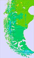 Southern Andes temperature forecast for this period