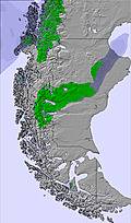 Southern Andes snow forecast for this period