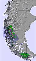 Southern Andes snow forecast for this period
