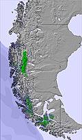 Southern Andes snow forecast for this period