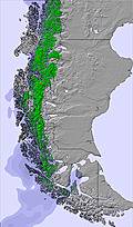 Southern Andes snow forecast for this period