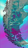 Southern Andes wind forecast for this period