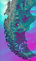Southern Andes wind forecast for this period