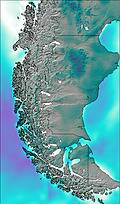 Southern Andes wind forecast for this period