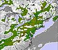 Appalachians and Great Lakes cloud forecast for this period