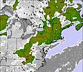 Appalachians and Great Lakes cloud forecast for this period
