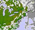 Appalachians and Great Lakes cloud forecast for this period