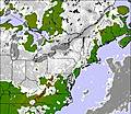 Appalachians and Great Lakes cloud forecast for this period